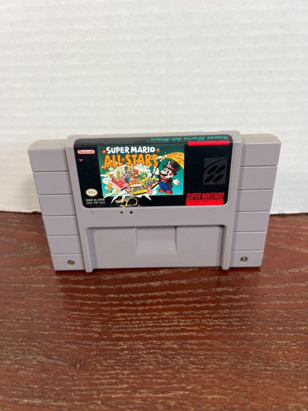 Super Mario All-Stars Super Nintendo SNES Game Cartridge 1993 - Tested & Working